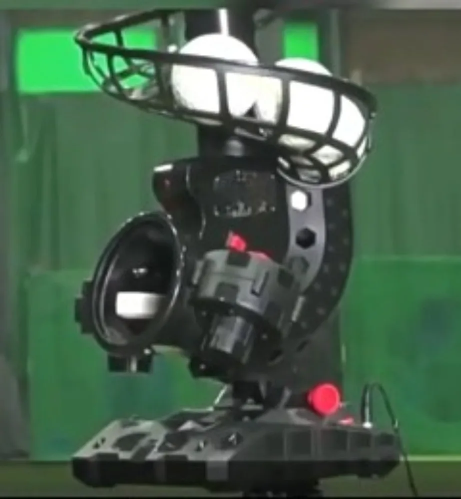 388bh-compact-baseball-serving-machine-user-friendly-automatic-ball-feeder-for-training
