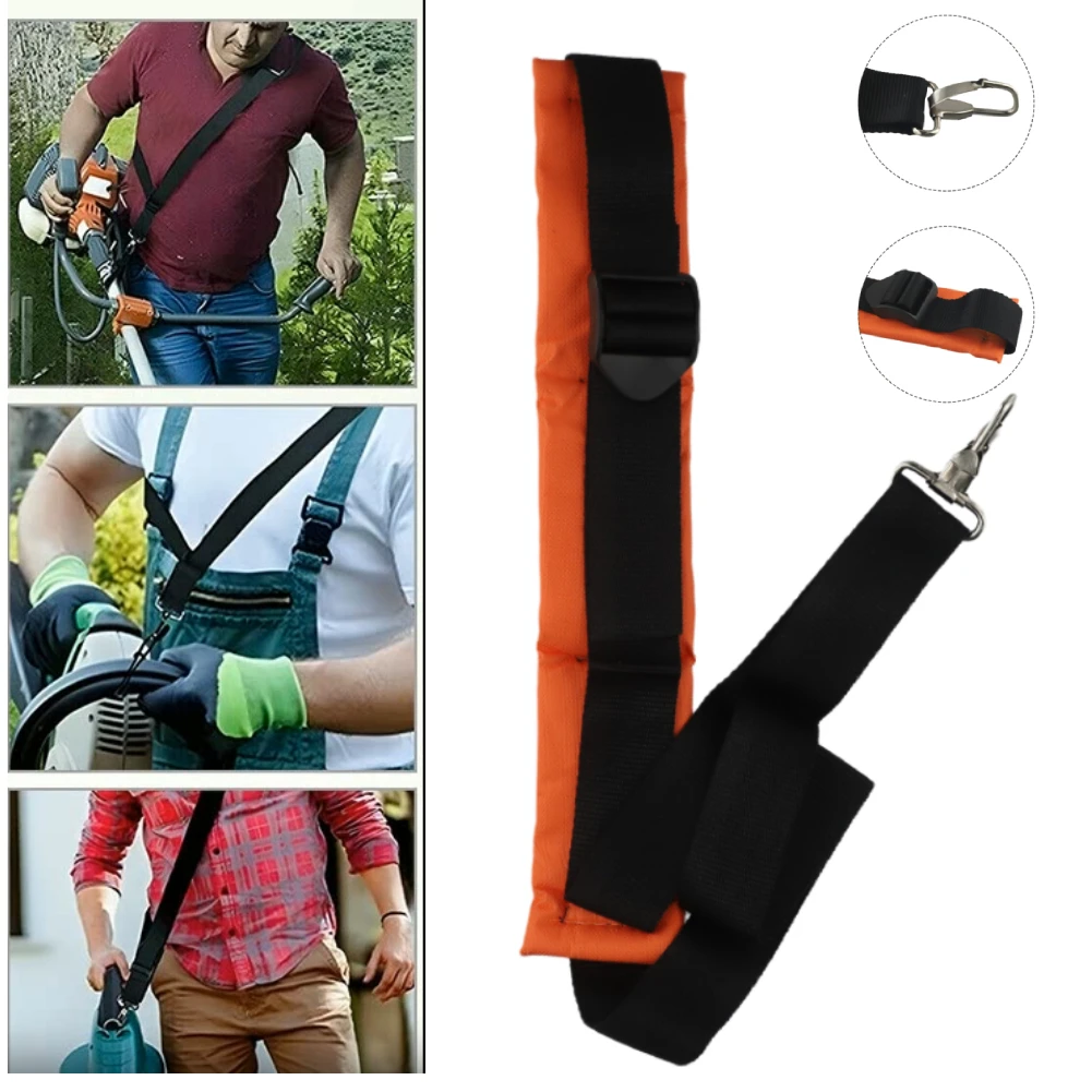 Adjustable Shoulder Strap Harness Leaf Blower Trimmer Breathable Shoulder Adjusted Band For Brush Cutter & Trimmer Garden