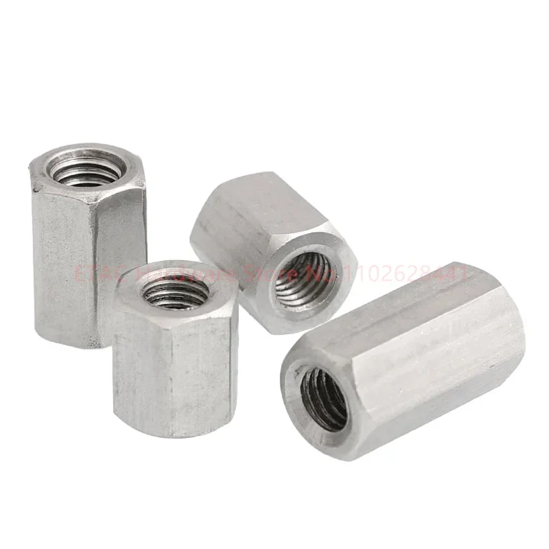 YJT13002 M2 M2.5 M3 M4 M5 M6 304 Stainless Steel Hex Standoff Spacer Long Rod Coupling Hex Nut Bolt