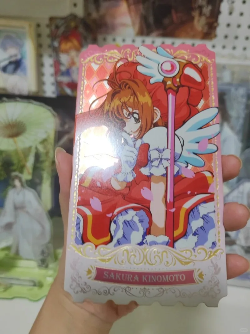 New Product Cardcaptor Sakura 25th Anniversary Series Card Laser Tickets Rotating Acrylic Standing  Gift - Image 4