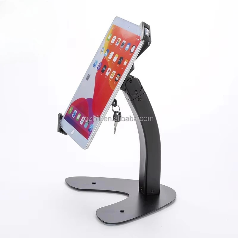 Adjustable Rotating Tablet Desk Mount With Lock For  8 10.1 Inch Rugged Tablet