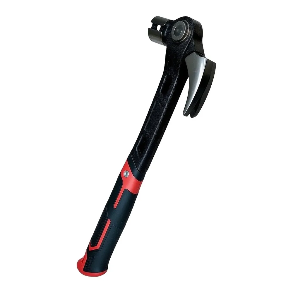 Multi Functional Claw Hammer For Driving And Removing Nails With Three Angle Settings And Strong Magnet For Carpentry Work