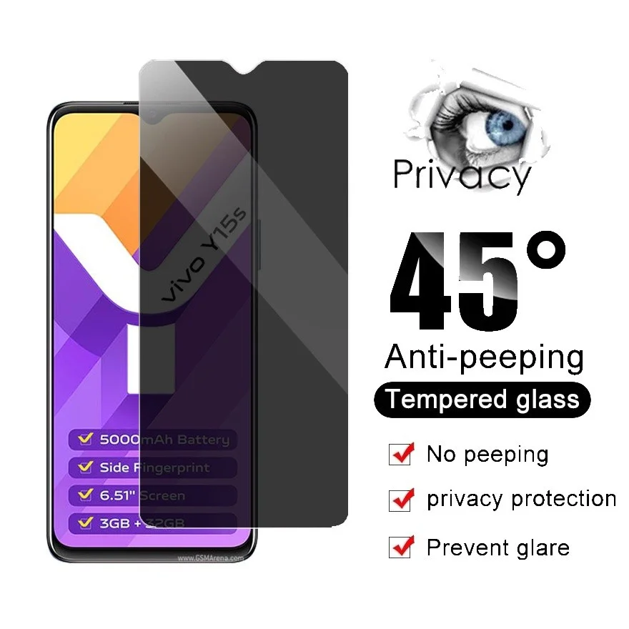 Privacy Tempered Glass Screen Protector For Samsung Galaxy A04E A04 A04s A33 A03S A03 A32 A73 A53 S21 FE Core 5G