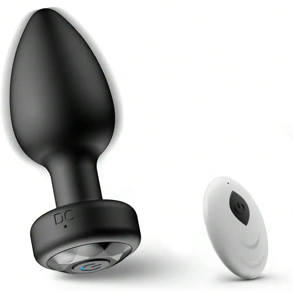 Anal Plug Adult Sex Toy And Games For Men Women,Wireless Remote Control 10 Frequency Vibration,Small Butt Plug For Female Male