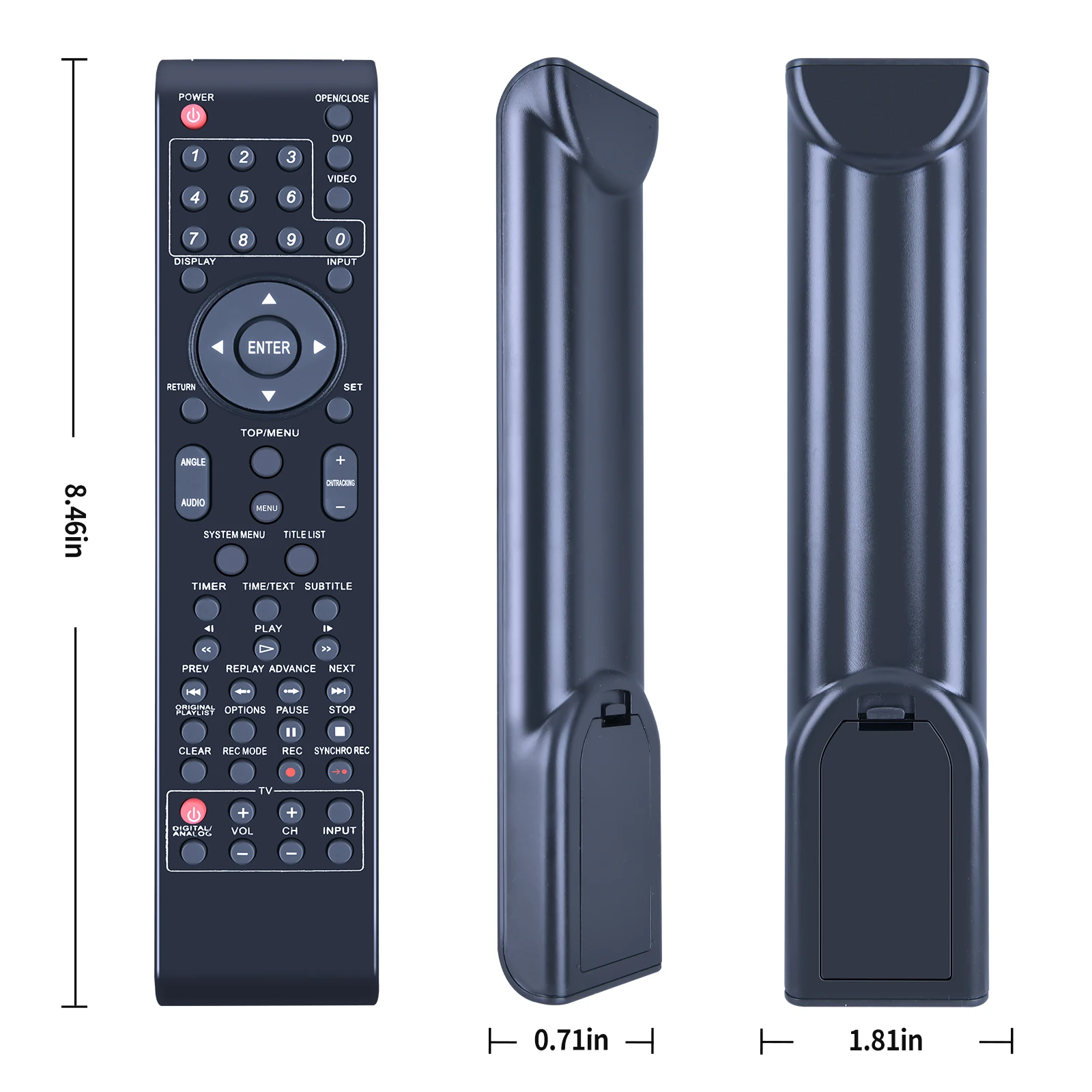 جديد RMT-D240A DVD VCR مشط التحكم عن بعد مناسب لسوني RDR-VX525 RDR-VX5