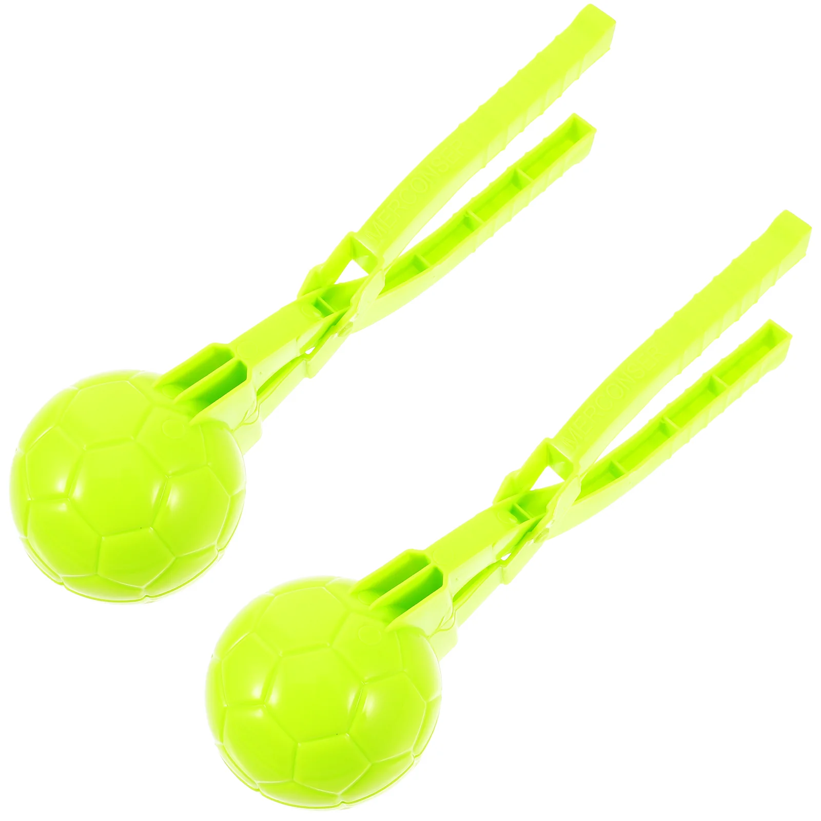 2 Pcs Snow Device Children's Snowball Clip Outdoor Toys Kid Play Plastic Duck Maker