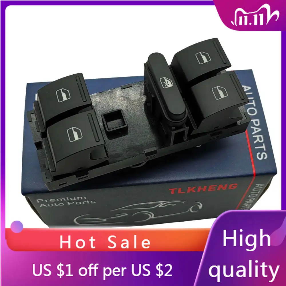 

Power Windows Switch for VW CC Golf GTI JETTA PASSAT RABBIT,2005-2014,1K4959857B,1K4959857A