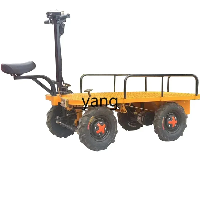 CX Electric Quadricycle Tablet Truck Can Be Pushed by Hand Cart Upside down Donkey Stall Car