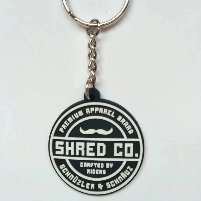 Beard Keychains Pattern Customization Backside Can Print Letters Key Ring  Accessories For Advertisement Wholesale Free Shipping