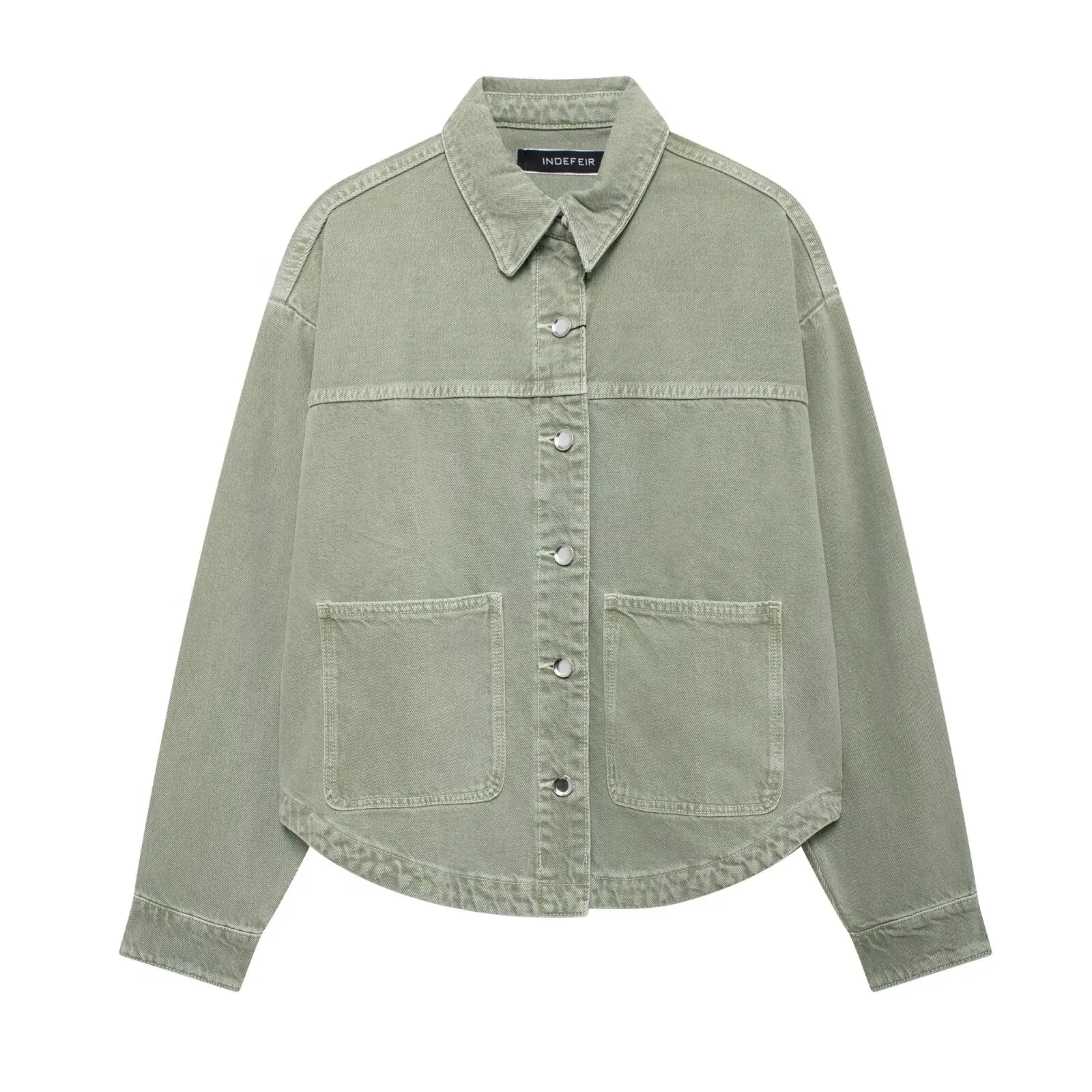TRAF ZR Denim Jacket Women 5
