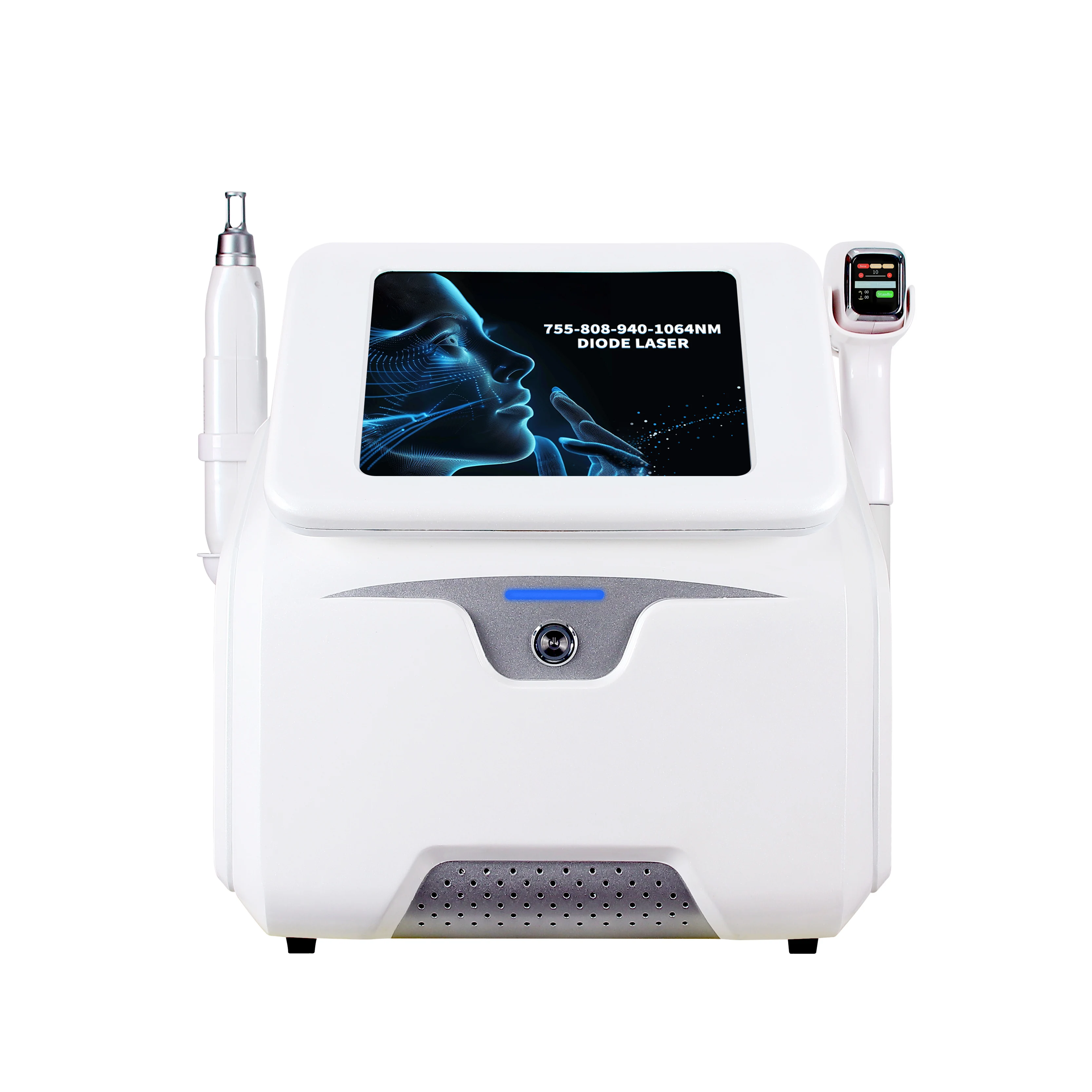 OME 2 in 1 Nd Yag Pico Laser Tattoo Entfernung Maschine Professionelle Permanent 755 1064 808 nm Eis Diode Laser Haar Entfernung maschine