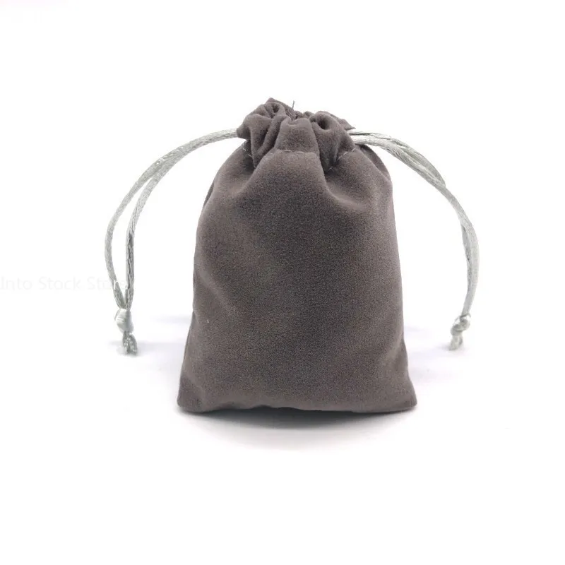 

Бархатный мешочек для ювелирных изделий 7x9 см, маленькие сумки на шнурке для ожерелья, сережек, органайзер для хранения, подарочная упаковка с защитой от царапин