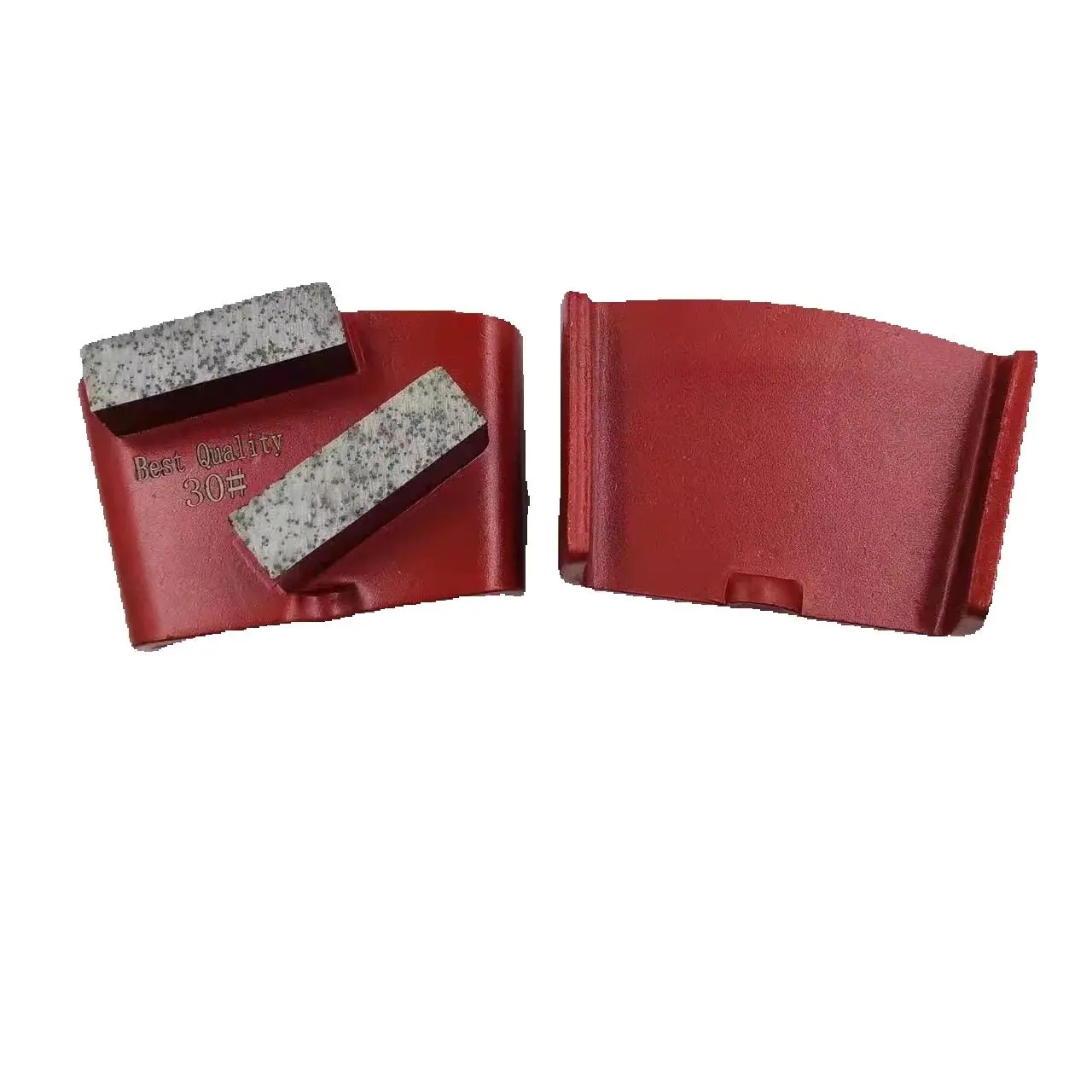 

EZChange Quick Change Metal Bond Diamond Grinding Double Bars Segment Disc Puck Tools Pad Scraper for Concrete HTC Grinder