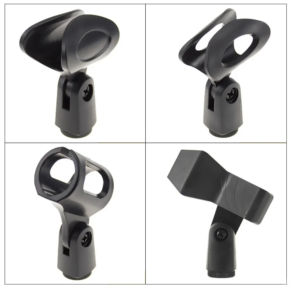 

Microphone Holder Clip Universal Microphone Clip For Wireless/wired Microphone Durable And Rotatable Microphone Accessories