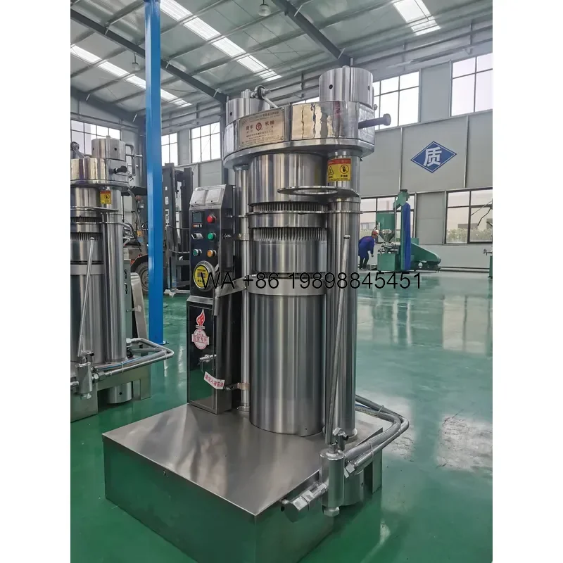Wmwmnu YZYJ-240 10KG Small Scale Sesame Oil Press for Walnut Peanut Oil Extraction