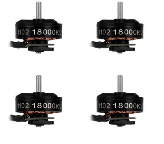 4PCS BETAFPV 1102 Brushless Motors 1102 18000KV for 75mm Frame Meteor75 HD For RC FPV  BWhoop Racing Drone