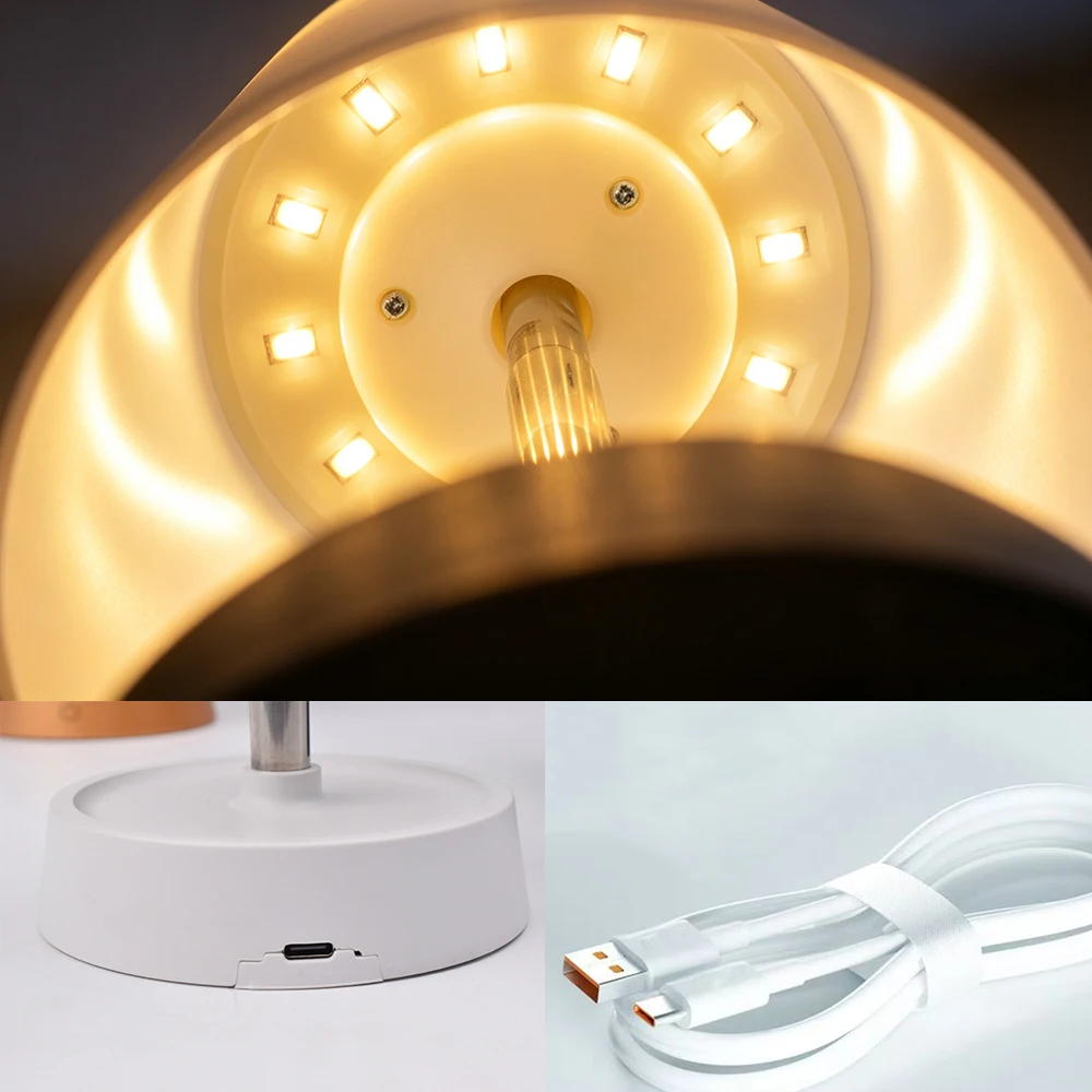 Draagbare oplaadbare LED-burea - Outdoor Furniture Australia recensie en prijs