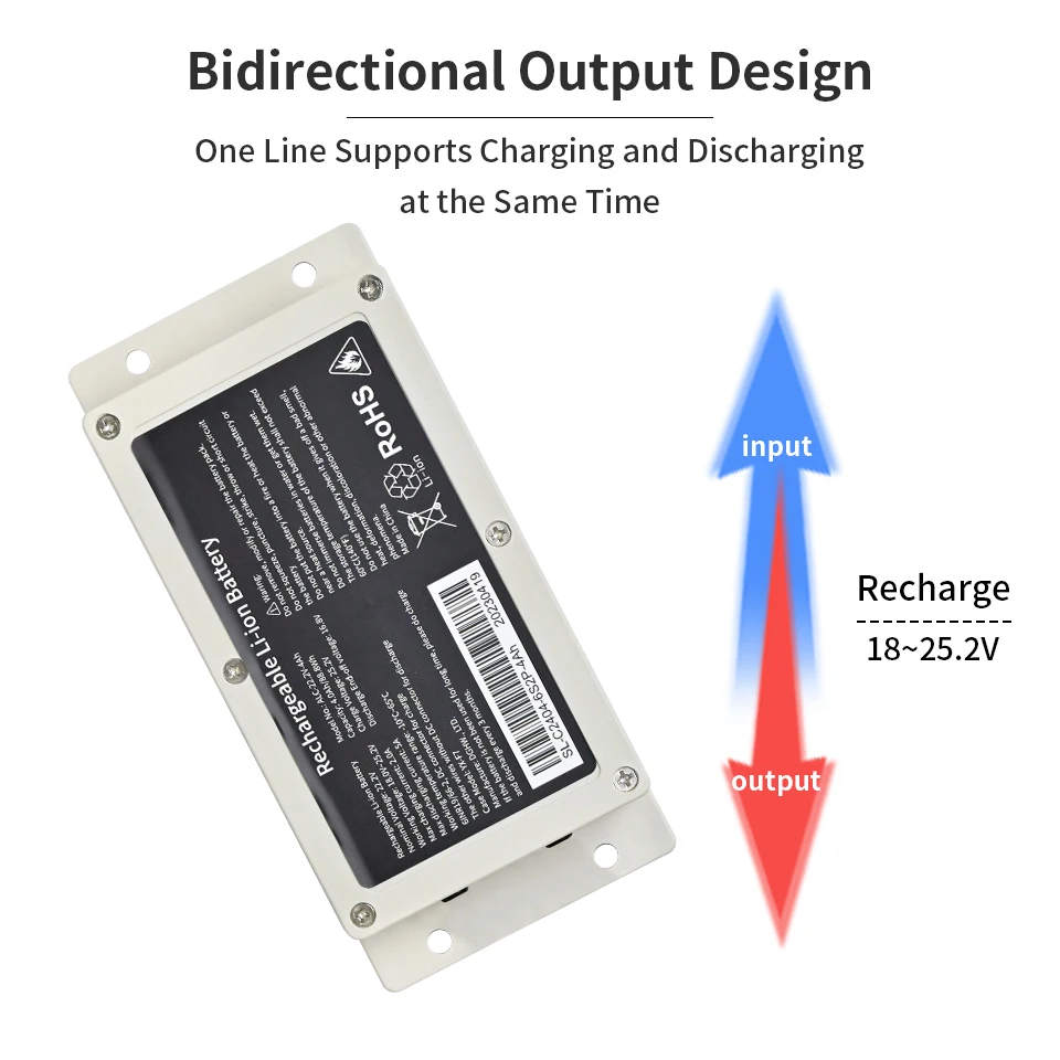 مشغل بوابة متأرجحة أوتوماتيكية DC24V بطاريات ليثيوم احتياطية تدعم شحن الألواح الشمسية