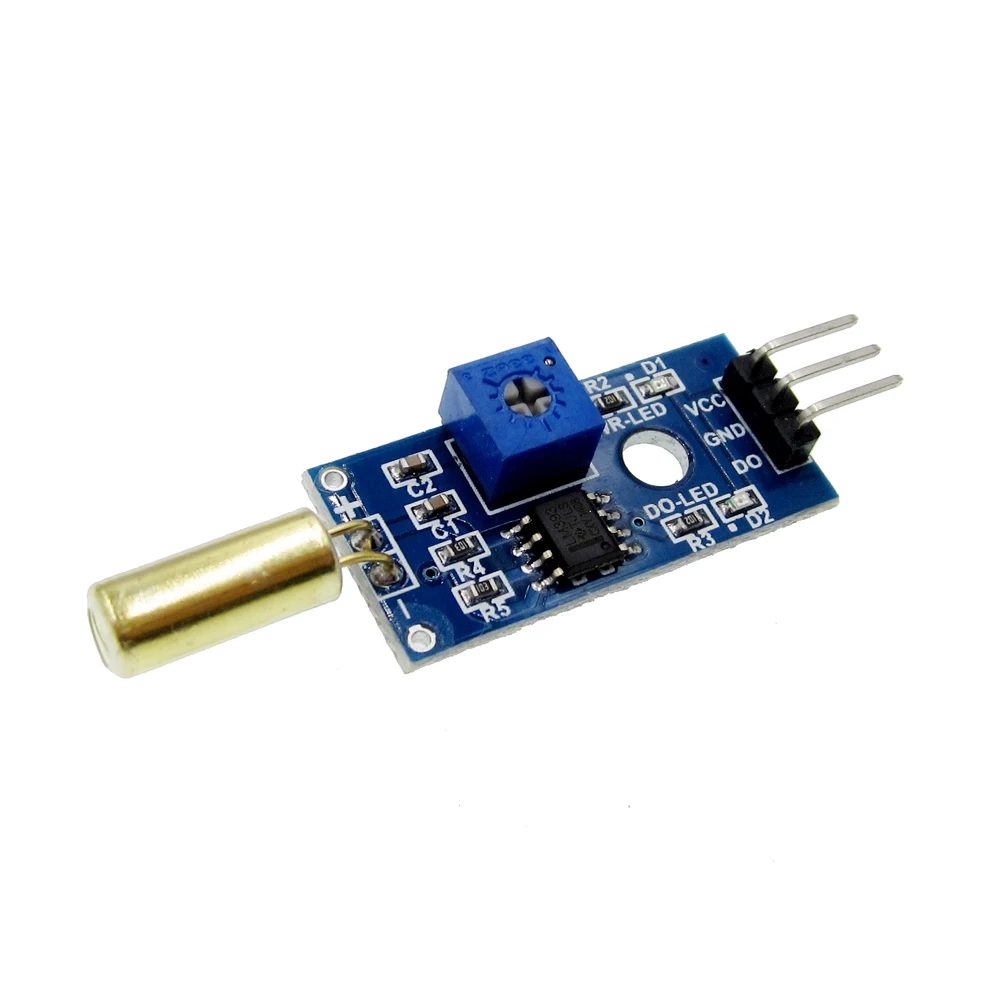 10 قطعة الذهبي SW520D SW-520D وحدة استشعار الزاوية الكرة التبديل وحدة استشعار الميل