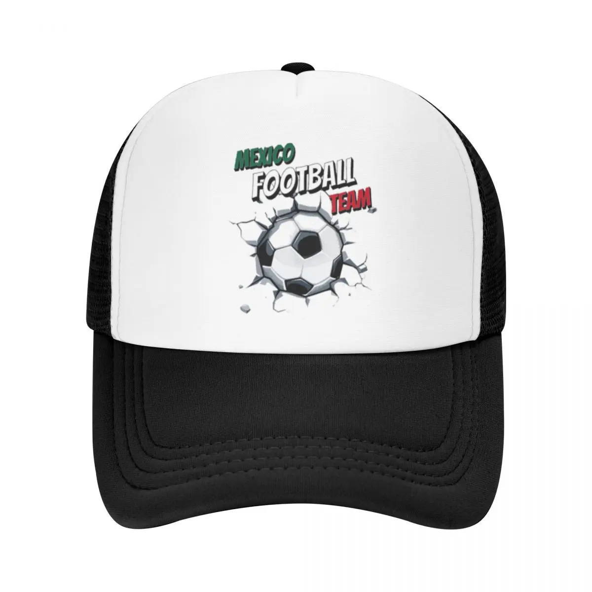 Mexico Football Team Letters Fashion Mesh Baseball Cap For Women Men High Qualiy Casquette Spring Summer Sun Hat