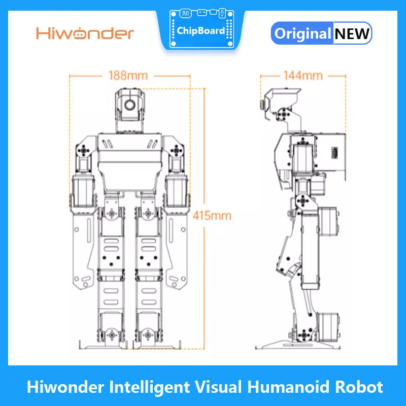 Hiwonder Intelligent Vision Competition Humanoid Robot AiNex Pro International Autonomous Ai Vision Engineering Competition