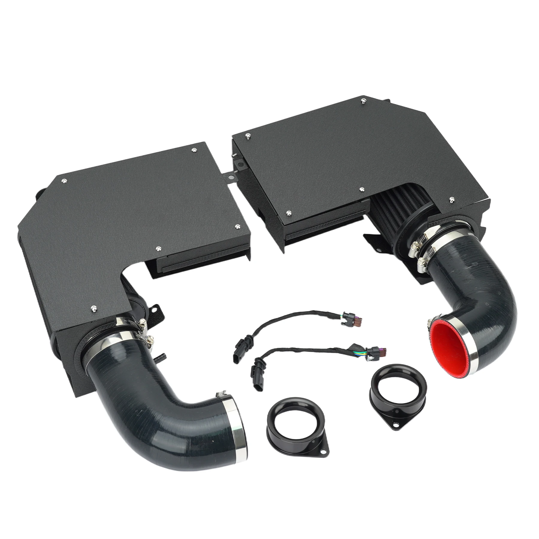 High Flow Cold Air Intake Filter Pipe Kit for Mercedes Benz M276 V6 Twin Turbo Engine C400 C450 C43 E43 AMG E400 CLS400 V6 3.0L
