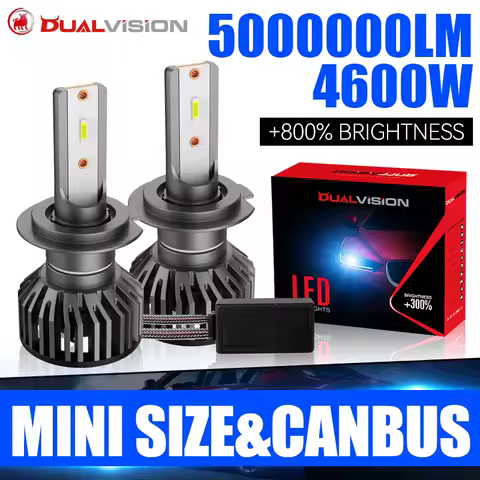 4600W H4 LED Headlight Canbus Decoder 5000000LM Super 5570 CSP K5C H4 H11 H1 H8 H9 9005 9006 HB3 HB4 Fog Lamp Moto Auto Lamp 12V