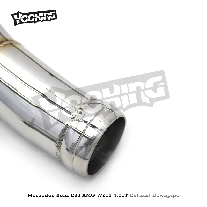 Yooking Stainless Steel Downpipe Exhaust System For Mercedes-Benz E63/E63S/GTC/GT-C AMG W213 4.0TT 2014-2022