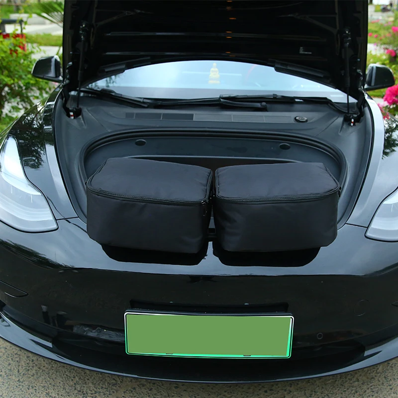 

For Tesla Model 3 Frunk Cooler bag Outdoor Insulation Bag Front Trunk Storage Organizers 2024 Model 3 Accessories