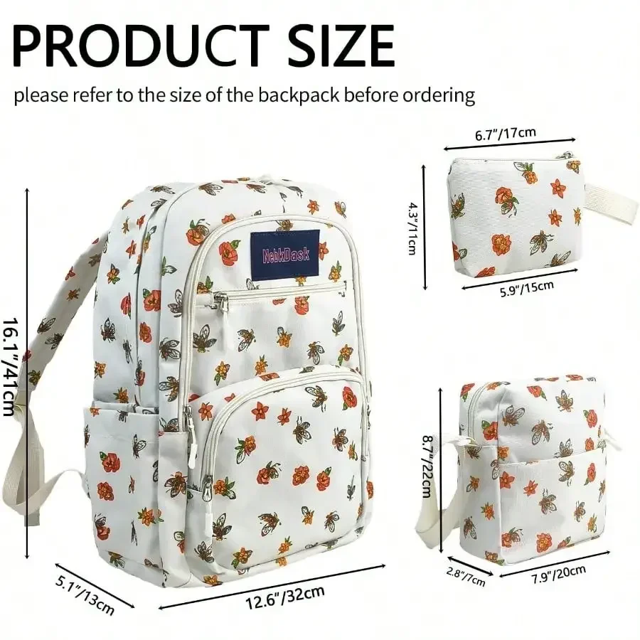 Travel Laptop Backpack Women Men, Resistant Carry On Backpack Fits 15.6 Inch Laptop, Large Side Pocket Bottles, Personal Item Bag Travel Work College(White)