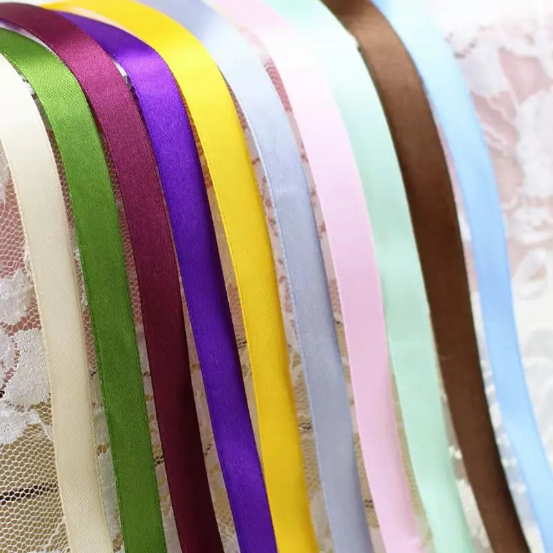 (25 yards/roll) 40mm Single Face Satin Ribbon Gift Packing Christmas Decoration DIY Ribbons Fabric (6/10/12/15/20/25/40mm)