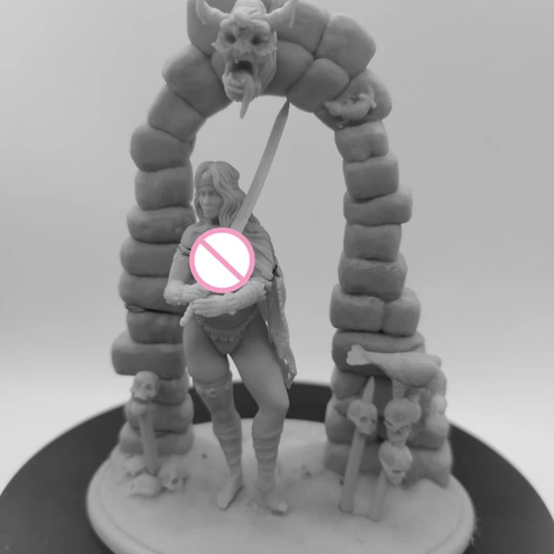 Hoge priester volledige hars figuur model kit 1/24 schaal ongemonteerd ongeverfd speelgoed