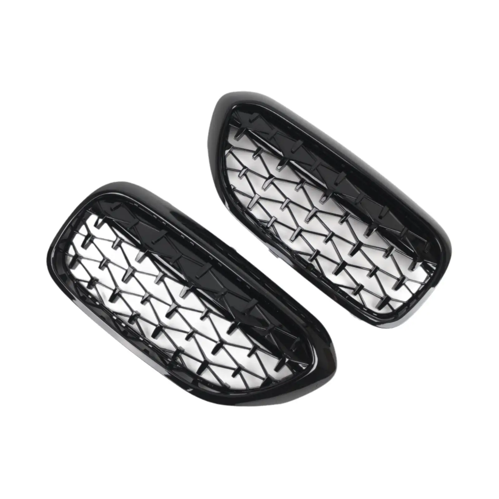 

2 Pieces Front Hood Grilles 51137390865 for BMW G30 17-19 G31 17-19