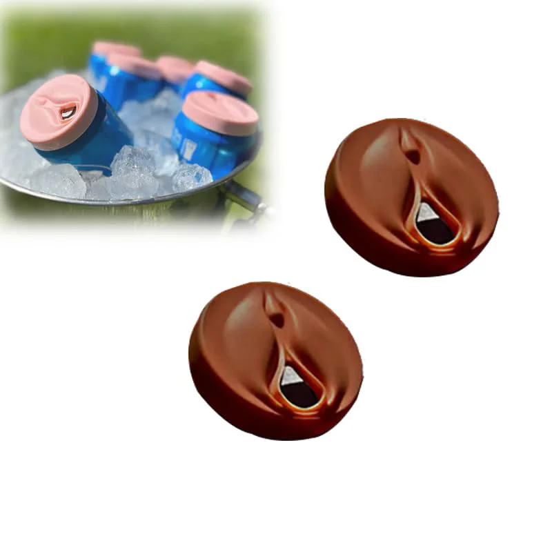 2025 Soda Cover Silica Gel Drink Can Lid Creative Modeling Spill-proof Soda Cover Standard Canned Beverage Lid Practical Cup Lid