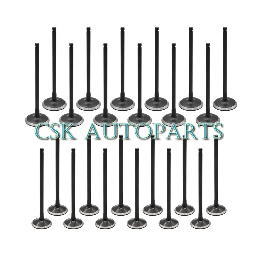 

24pcs Intake & Exhaust Valves Set For Porsche Panamera 970 3.6L V6 M46.20 M46.40