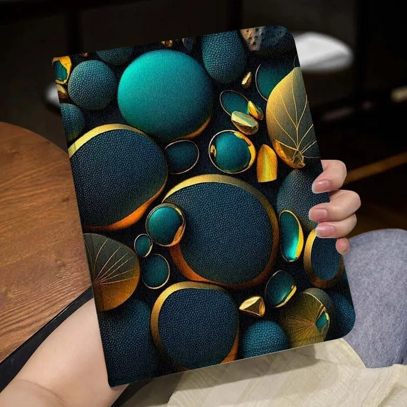 Pebble background Cover For Lenovo Xiaoxin Tab Pad K10 K11 Y700 P11 3rd GT Pro Plus Gen Tablet Case Gift