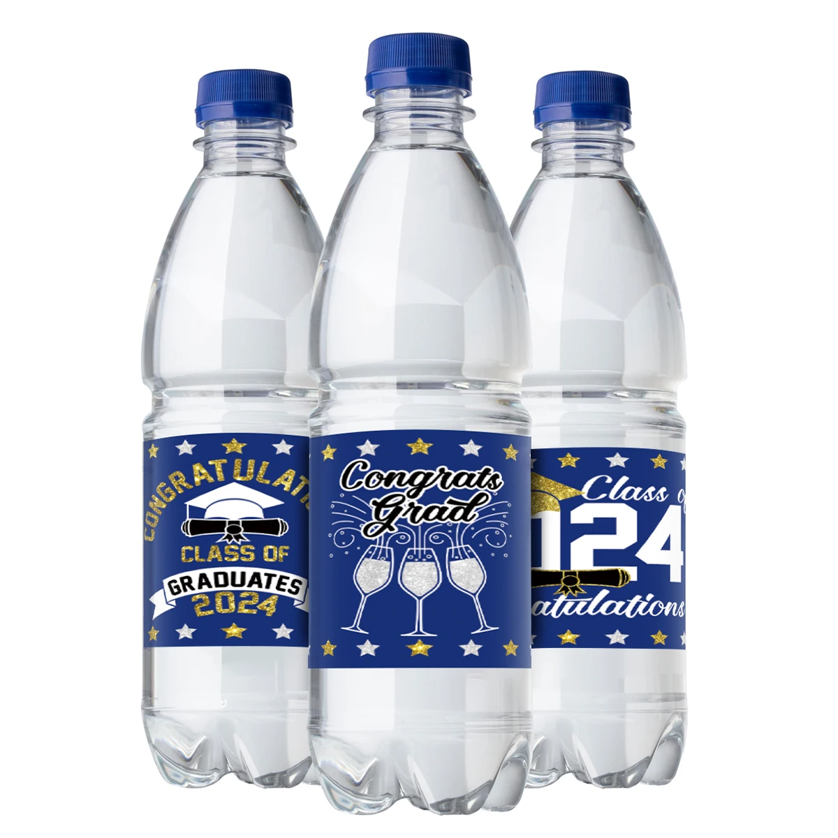 ملصقات المياه المعدنية للتخرج ، فئة ، ملصقات ديكورات حفلات التخرج ، زخرفة الزجاجة المخصصة ، هدية ، 15 دولارًا