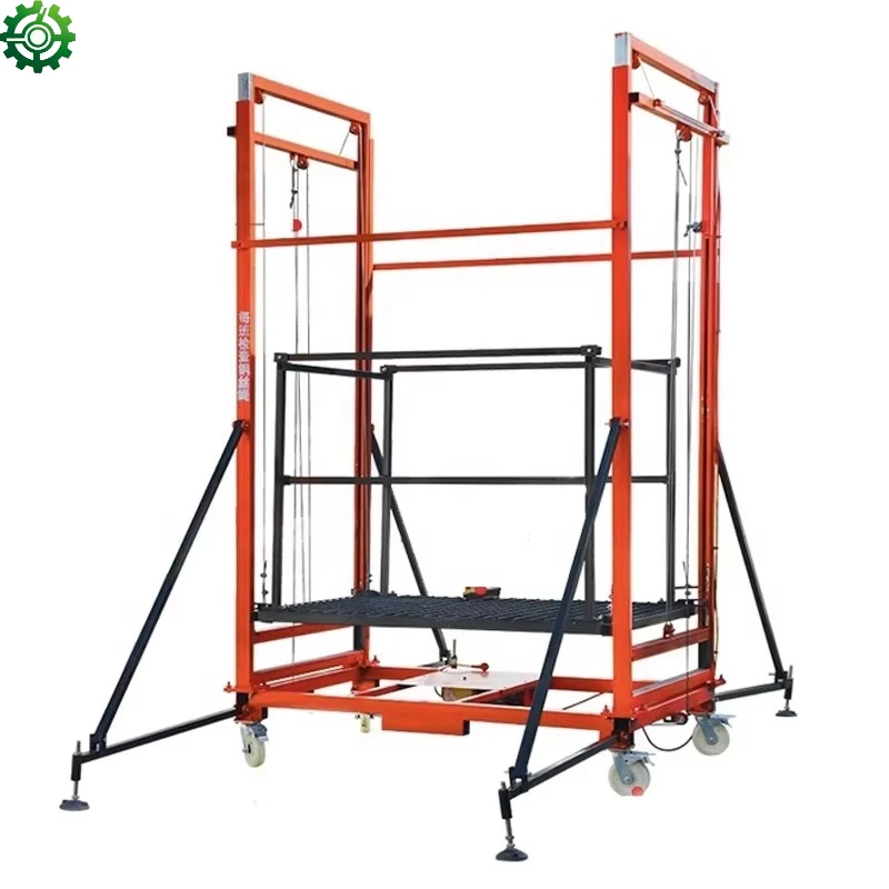 

CE 4m 6m 8m 10m 12m 14m 16m 18m Mini Scissor Lift Table Elevated Small Electric Lift Table Electric Scaffolding
