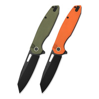 Kesiwo G0044 tactical Folding Knife, 14C28N Blade G10 Handle Camping knives, New 60HRC Outdoor Survival Hunting EDC Pocket knife