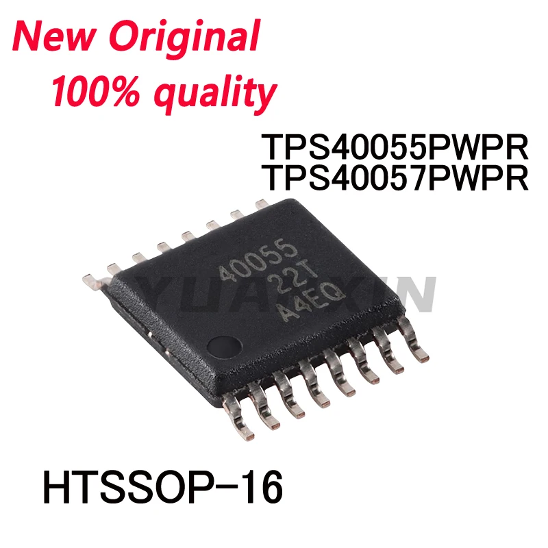 5/PCS New Original TPS40055PWPR 40055 TPS40057PWPR 40057 HTSSOP-16 Synchronous buck controller chip In Stock