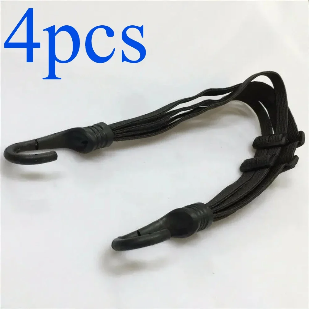 4pcs for Motorcycle Helmet Net Luggage Cart Rope Elastic Rope Tying for Tanks