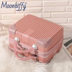 14/15/16 inch Multifunctional Cosmetic Case Travel Hand Storage Bags Luggage Portable Toiletries Organizer Makeup Bag Suitcase