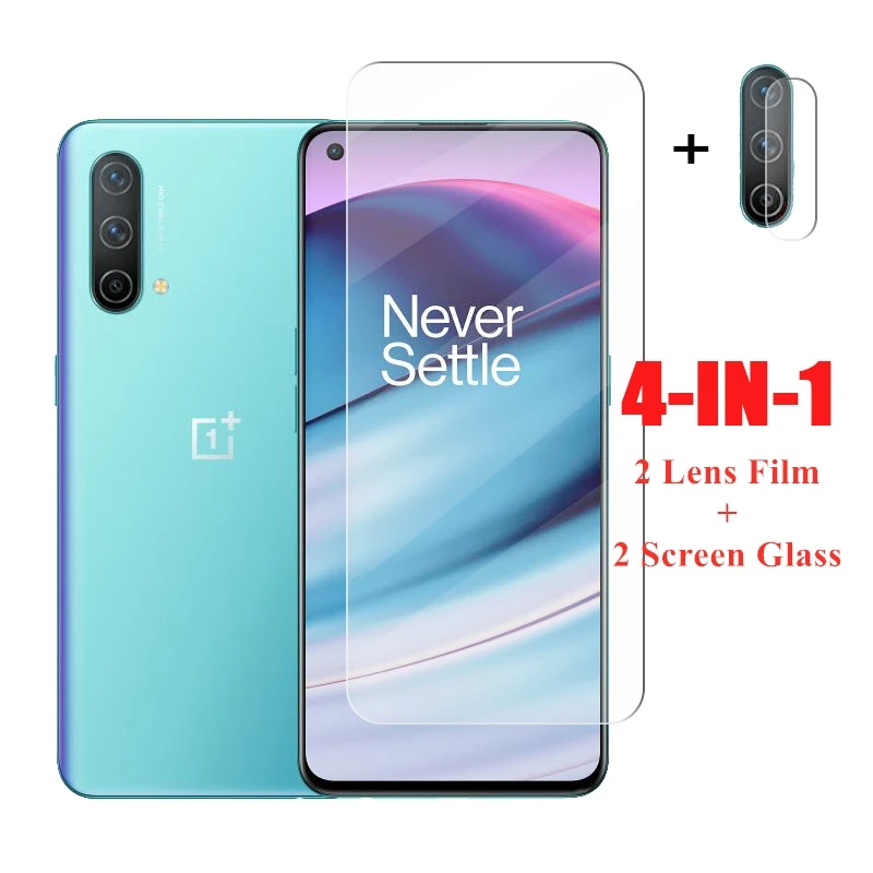 Full Glue Glass For OnePlus Nord CE 5G Tempered Glass For OnePlus Nord CE 2 Nord 2  Screen Protector Protective Phone Lens Film