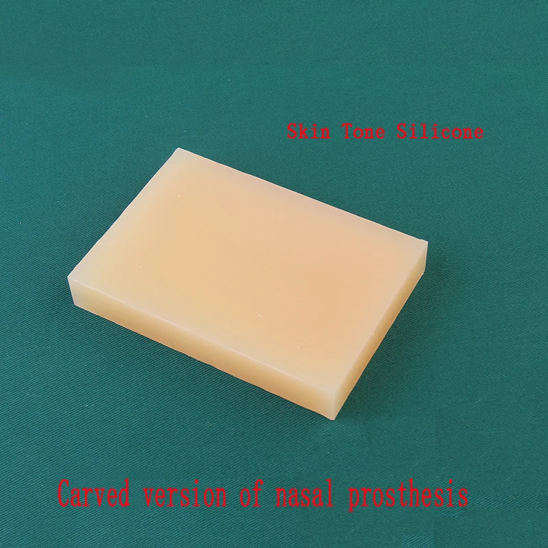 Nasal Prosthesis Carving Plate Nasal Expansion Silicone Rib Cartilage Modification Nasal Prosthesis Plastic Surgery with Graduat