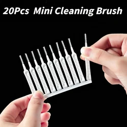 20/10Pcs Anti-clogging Shower Head Cleaning Brush Small Brush Pore Gap Cleaning Brush Mobile Phone Hole Cleaning Keyboard