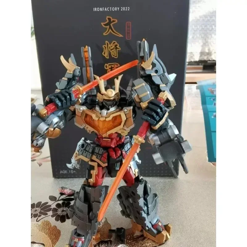 In Voorraad NIEUWE Transformatie Speelgoed Iron Factory ALS EX-50 EX50 Grimlock Oude Oorlog God Algemene Mini Model Action Figure voor Geschenken