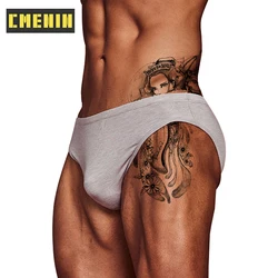 3Pcs Hot Modal Gay Panties Jockstrap Men's Briefs Quick Dry Innerwear Sexy Man Underwear Brief Men Underpants Masculina AD315