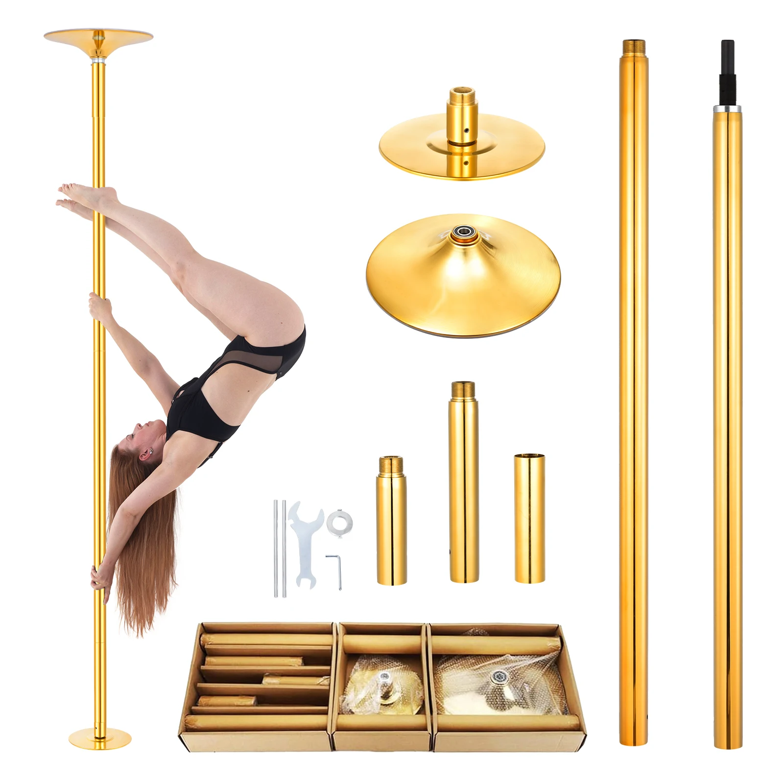 Gymnastic Bar Home - عمود لياقة بدنية قابل للإزالة بقطر