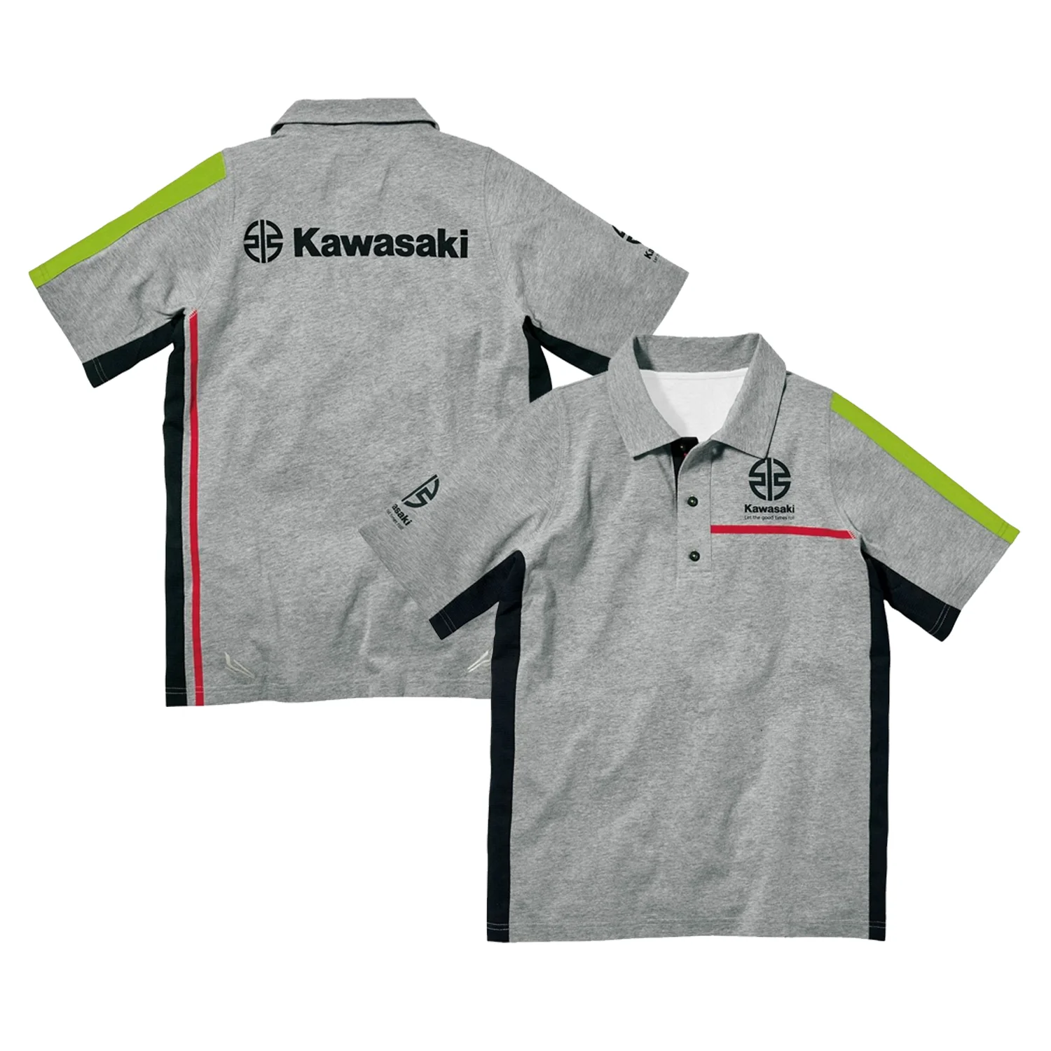 

Kawasaki Racing Casual Polo Shirt Short Sleeve T-shirt Outdoor Equipe Unisex Summer Rider Motorcycle Enthusiasts Tee Gift
