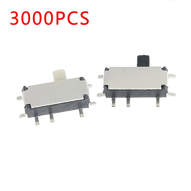 

3000pcs MSK12C01 MSK-12C02 micro slide switch power supply switch mini pull switch 7p 7 needle miniature toggle switch MSK-12C01